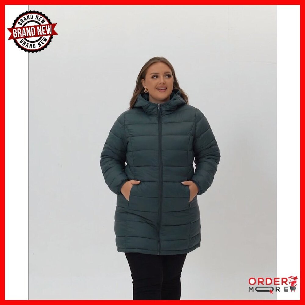 Plus Size Packable Puffer Jacket Lightweight Quil… - image 8